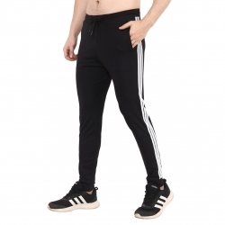 Black Dry Fit Track Pants